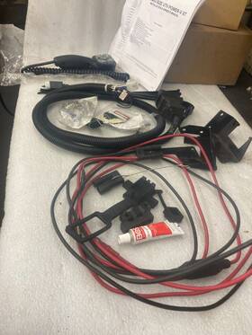 Msc13789 Boss Plow Control Kit Handle Atv/utv Nos Harness And