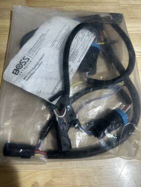 Msc15375 Boss Snowplow Part # - Light Adapter Harness Gm 1500 2019-up 13-pin