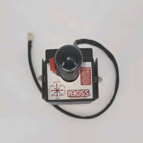 Boss Msc3800-o Snowplow Joystick Controller V Plow Control 9 Pin Untested 34 Inch