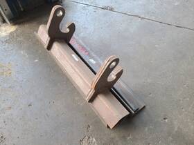 Pba07785 Boss Pba03657 Rt3 Pushbeam Universal For 10ft Plows Unwelded With Brackets Pba07756