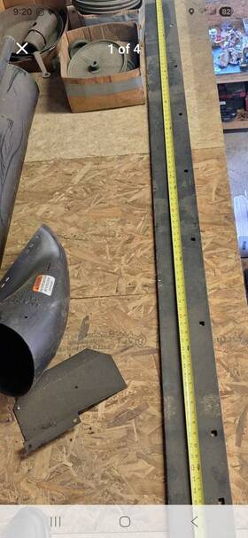 Stb03072 Boss Snow Plow Cutting Edge 8ft 6 Inch Straight Blade 102