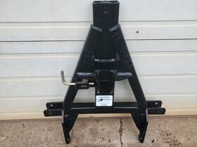 Stb04190-03 Boss Oem Snow Plow Pushframe Assembly Rt3 Straight Blade 01 A-frame