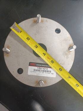 Vbs14215 Boss Oem Auger Bearing Plate Assembly For Salt Spreader