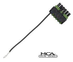 Vbs14266 Boss Vbx Spreader Truck Side Harness 6 Pin Dust Cover