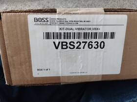 Vbs27630 Boss Snowplow Dual Kit Vibrator Vbx