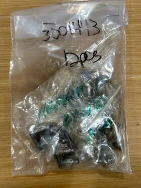 3001443 Buyers Lot Of 6- Saltdogg Engine To Clutch #40 Roller Chain Link Master