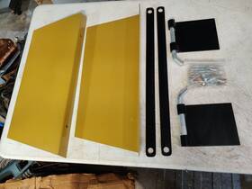 00119j2801 Buyers Products Saltdogg Under Tailgate Spreader Mount Hardware Spill Plate Pin Brace