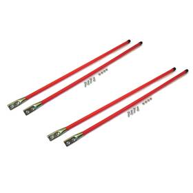 1003720002 Buyers Products Pack Of 2 36 Inch Orange Plow Blade Guide For Western Poly Mvp