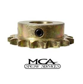 1410702 Buyers Products Spreader Gearbox Sprocket 1 Inch 16 Tooth Set Screw For #40 Chain