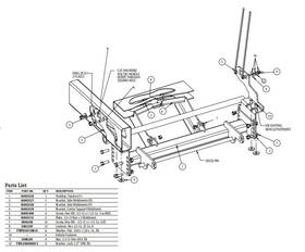 16065105 Buyers Products Snowdogg Md Series Mount For 2007-2020 Toyota Tundra