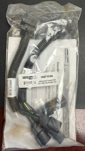16071080 Buyers Products Snowdogg Part # Headlight Adapter Gm Inline Colorado Canyon 2015-u