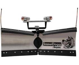 16120168 Buyers Products Snowdogg Part # - Vmd75 Passenger Side Contoured Poly Snow Deflector