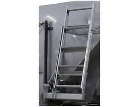 3022060 Buyers Products Saltdogg Folding Stainless Ladder For Municipal Hopper Spreaders