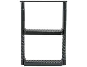 5232417 Buyers Products Black Powder Coated 2-rung Cable Truck Step 24 X 17.5 1.38in