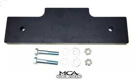63508 Buyers Products Western Fisher Snowplow Center Flap Rubber Cutting Edge Hardware Mvp Ez-v 63508 Buyers Products Western Fisher Snowplow Center Flap Rubber Cutting Edge Hardware Mvp Ez-v