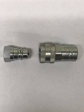 1304021 Buyers Products Company Sam 1/4 Inch Npt 3000 Psi Coupler Female And Male Fit Meyer Diamond Plows