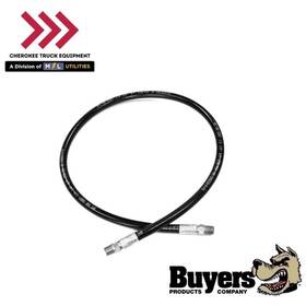 1304301 Buyers Products Company Sam 1/4 X 36 Inch Hydraulic Hoses With Mp Ends To Fit Fisher