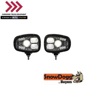 1312000 Buyers Products Company Universal Led Heated Plow Lights