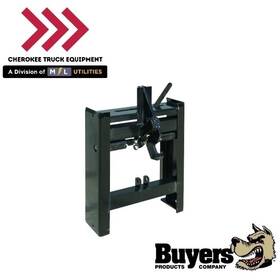1317212 Buyers Products Company Sam 29 Inch Hustings Style Plow Hitch Assembly Truck Side
