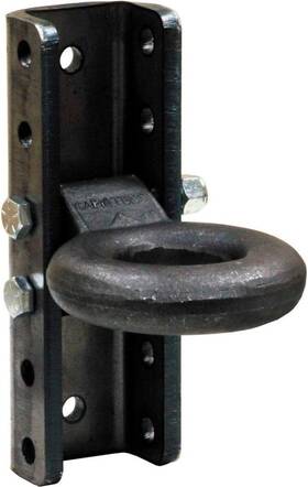B20145 Buyers Products Company Heavy Duty Adjustable Eye Assembly 3 Inch 10-ton Black