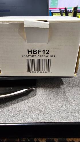 Hbf12 Buyers Products Breather Cap