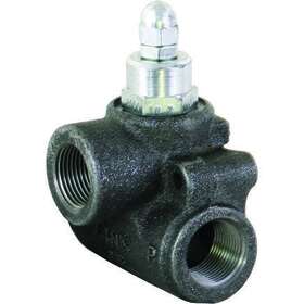 Hrv07518 Buyers Products In-line Relief Valve 20 Gpm Cast Iron Material 3000 Psi Max Pressure
