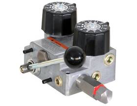 Hvc715 Buyers Products 3/4 Inch Npt Dual Flow Hydraulic Spreader Valve And Console 7-15 Gpm