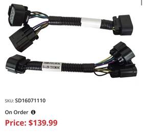 Sd16071110 Buyers Products Snow Dogg Plow Md75 Gmc Headlight Adapter
