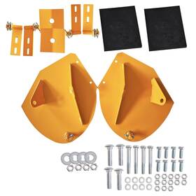 Spw23711 C Clink Fits Most Pickup-mounted Snowplows Universal Heavy Duty Snow Plow Pro-wing Bl