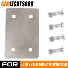 C-02vma0001asl Carlights Fit For Saltdogg Snowex Vibrator Mount Plate 80lb 200lb Tailgate Spreader H/p