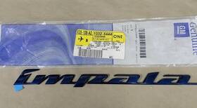 10325444 Chevrolet 2003-05 Chevy Impala Front Door Emblem Oem Gm