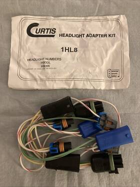 1hl8 Curtis Snow Plow Headlight Adapter Kit