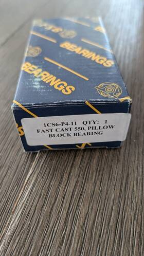 Ics6-p4-11 Curtis New Fast Cast 550 Pillow Block Bearing # Snow Plow Sander
