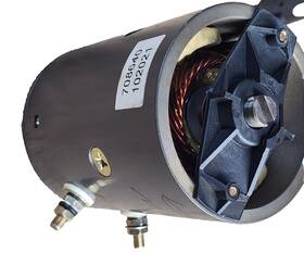 708640 Db Electrical Cw Hydraulic Motor 12vdc Slotted Shaft