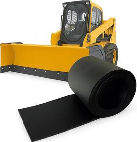Gen-sp02 Duratuf Products Pvt Ltd Simond Store 1 Inch X 6 8 Ft. Snow Pusher Cutting Edge Plow Rubber
