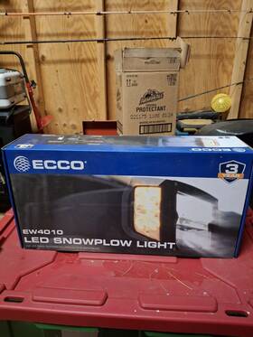 12-24v Ecco Ew4010 Led Snow Plow Light With 10ft Harness