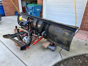 Evst9022 Everest 88-inch X 22-inch Custom-mounted Hydraulic Snowplow