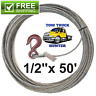 Fc12x50 Advantage Fiber Core Winch Cable Standard Wrecker Rollback Rotator