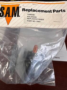 1306440 Fisher 12v Part Number 3981 Snow Plow Solenoid