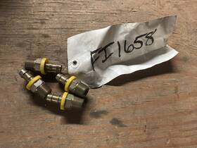Fisher 1658 Snow Plow Hydraulic Fitting 1658. Four Pack