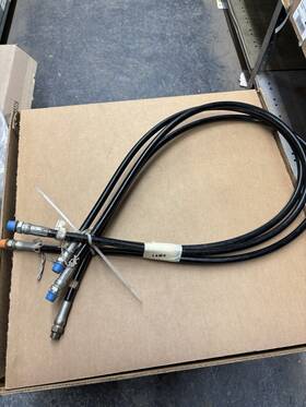 1664 Fisher Plow Hydraulic Hoses X3