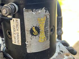 Fisher 209978 Snow Plow Insta-act Motor Pump Works But Plastic Cover Is Broken