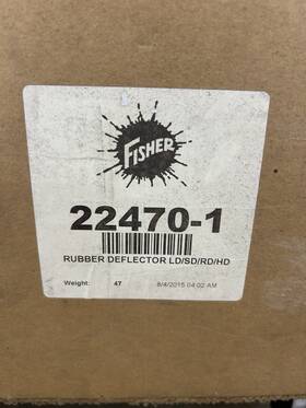 22470-1 Fisher Deflector Kit 22470-1 Fisher Deflector Kit