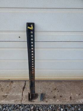 26172 Fisher Minute Mount 2 Mc Hc Xv2 Jack Stand Snow Plow Blade
