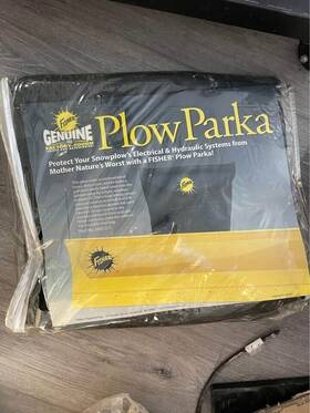 26812-1 Fisher Genuine Oem Snow Plow Parka Off-season Cover Heavy Duty Nylon