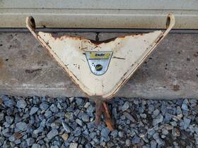 28350 Fisher Minute Mount 2 Lift Arm Original Version With Non-detachable Clevis