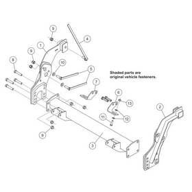 32113 Fisher Personal Plow Mount Jeep Wrangler 2019