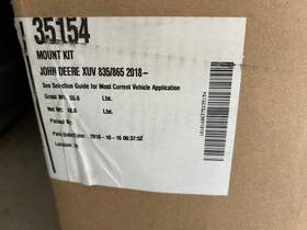35154 Fisher Snow Plow Mount Kit John Deere Xuv 835/865