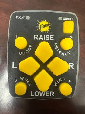 96438 Fisher 49471 - Inch Snowplows Genuine Replacement Part Pc Board And Keypad 9-b