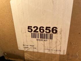 52656 Fisher Snow Plow Shoe Kit